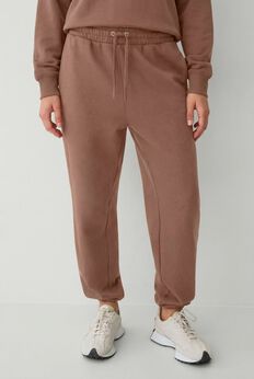 Drawstring Waist Fleece Sweatpants