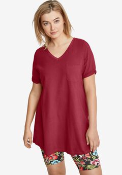V Neck Plus Size Dresses