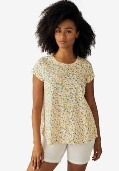 Trapeze Knit Tee