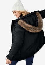 Faux Fur Trim Parka, Faux Fur Trim Parka,