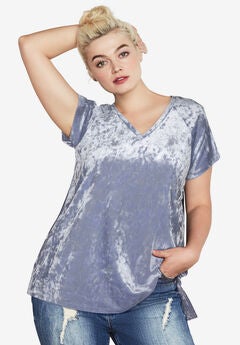 Crushed Velour Tee