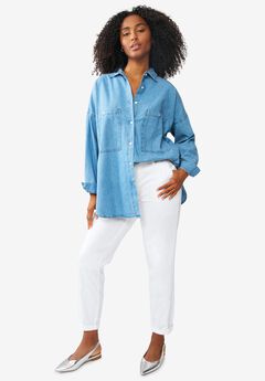 Plus Size Chino Pants