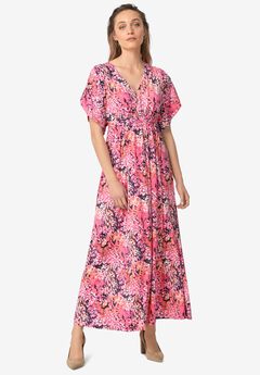 Plus Size Evening Maxi Dresses