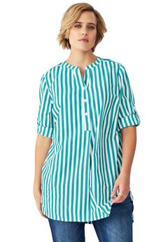 Plus-Size Modern Casual Tops For Spring Break