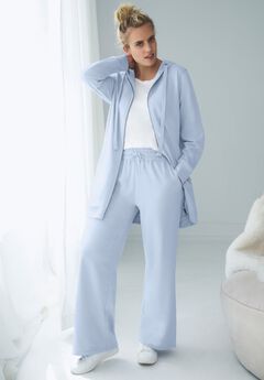 Wide Leg French Terry Sweatpant