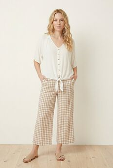 Plus Size Wide Leg Work Pants