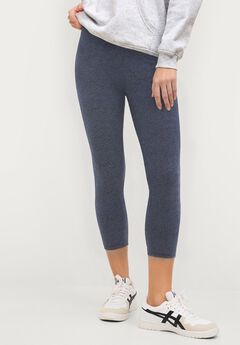 Cotton Spandex Capri Length Leggings