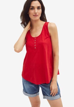 Plus Size Sleeveless Tanks