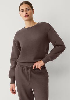 Boxy Fleece Sweatshirt