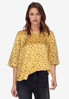 Relaxed Wide Sleeve Blouse