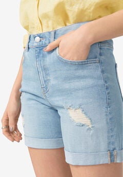 Denim Boyfriend Shorts