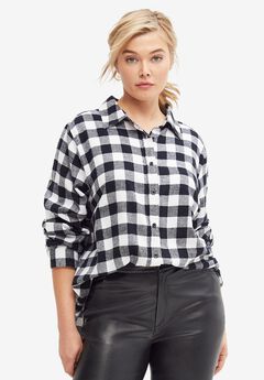 Plaid Flannel Shirt