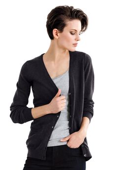 Plus Size Cotton Cardigans
