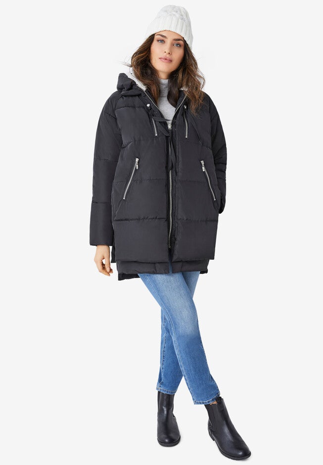 Multi-Pocket Puffer, BLACK, hi-res image number null