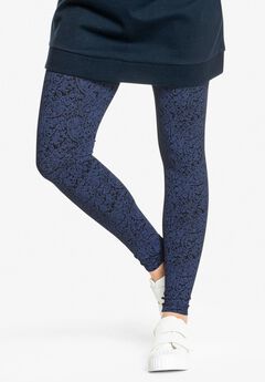 Cotton Spandex Full Length Leggings