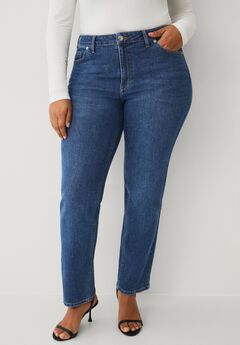 Straight Leg Stretch Jeans