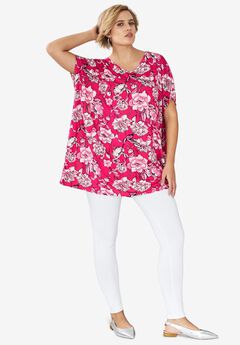 Plus Size Seamless Tights