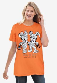Disney Orange Mickey Mummy Tee