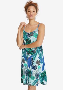 Plus Size Blue Dresses