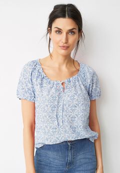 Short Sleeve Blouses For Plus Size Women