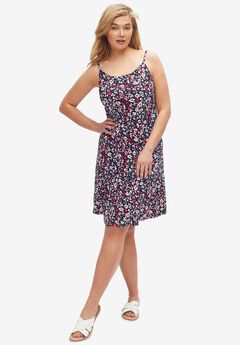 Plus Size Red Casual Dresses