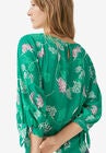 3/4 Tie-Sleeve Blouse, , on-hover image number null