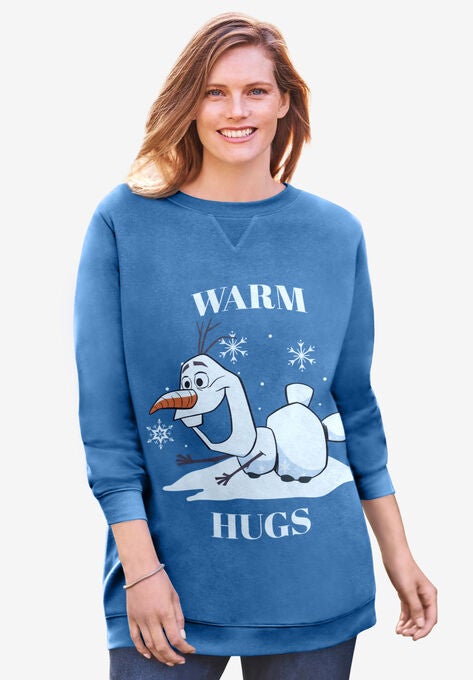 Disney Olaf Warm Hugs Sweatshirt | Woman Within