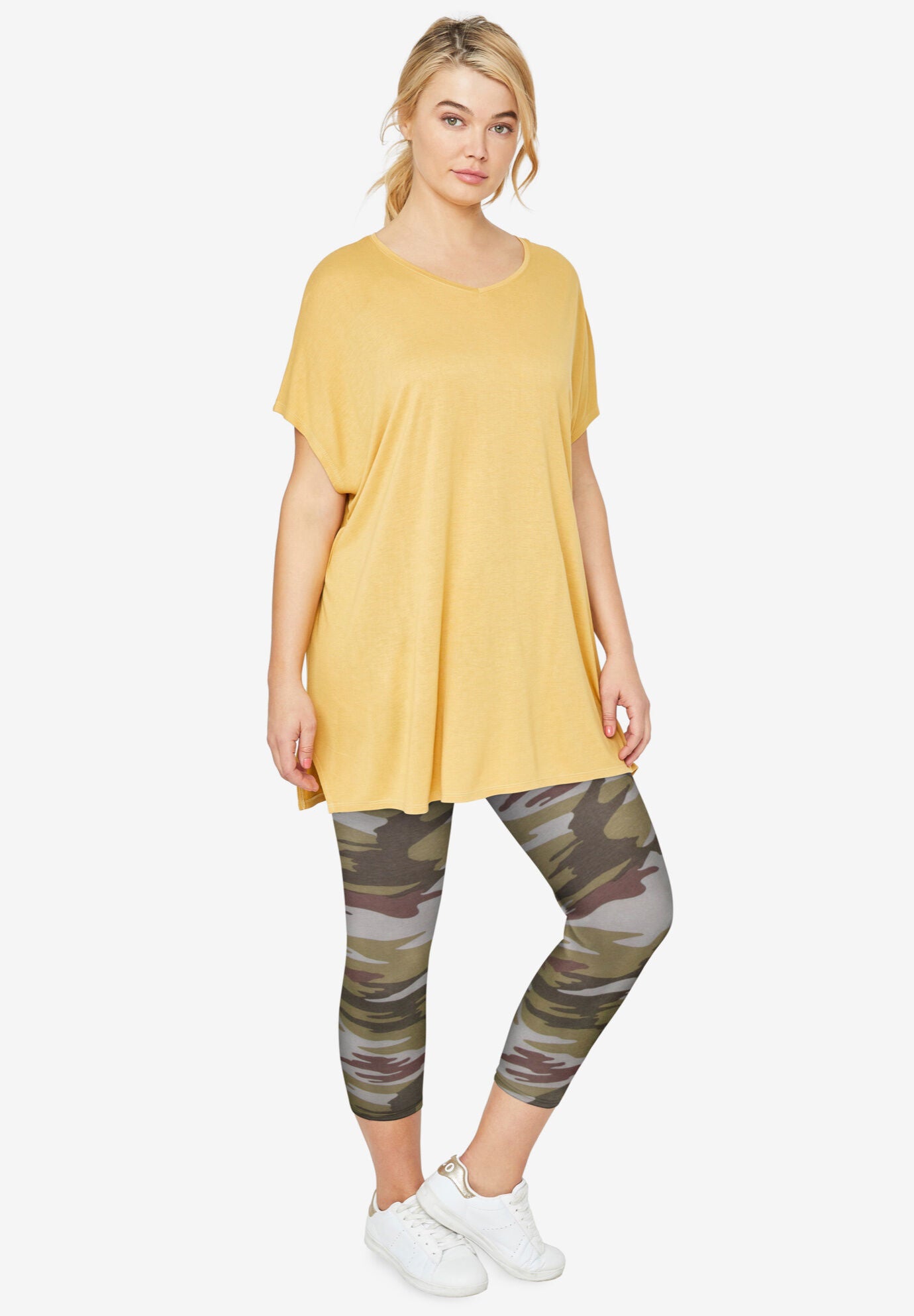 Woman within capri leggings outlet