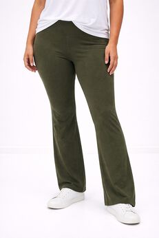 Cotton Spandex Bootcut Leggings