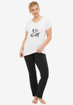 Screen-Print Sleep Tee