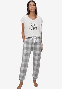 Plaid Flannel Sleep Pants