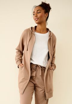 Plus Size French Terry Outerwear