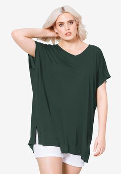 Plus Size Draped Tops