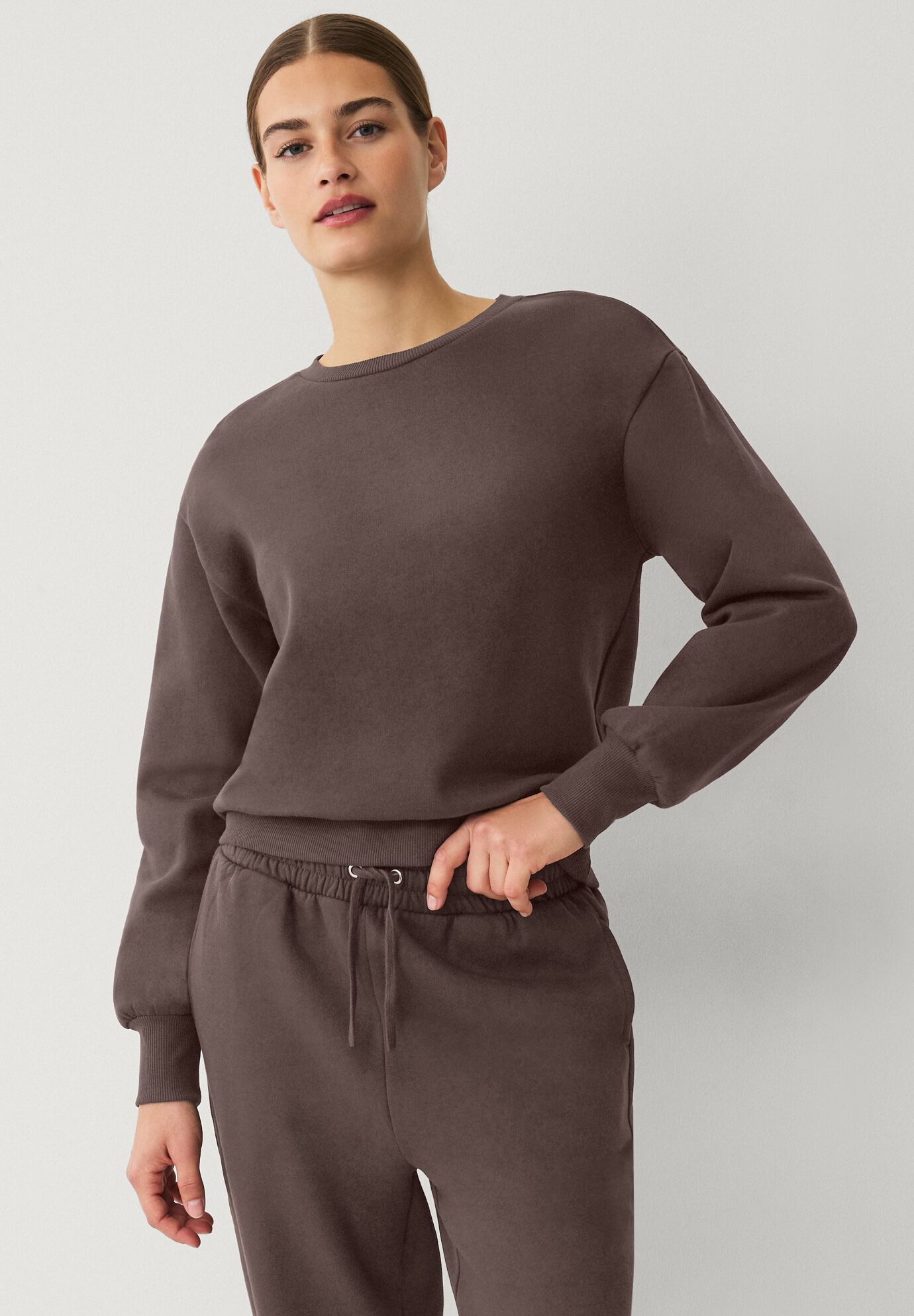 Boxy Fleece Sweatshirt