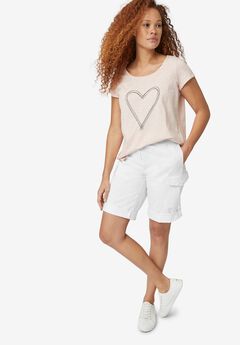 Plus Size Chic Shorts