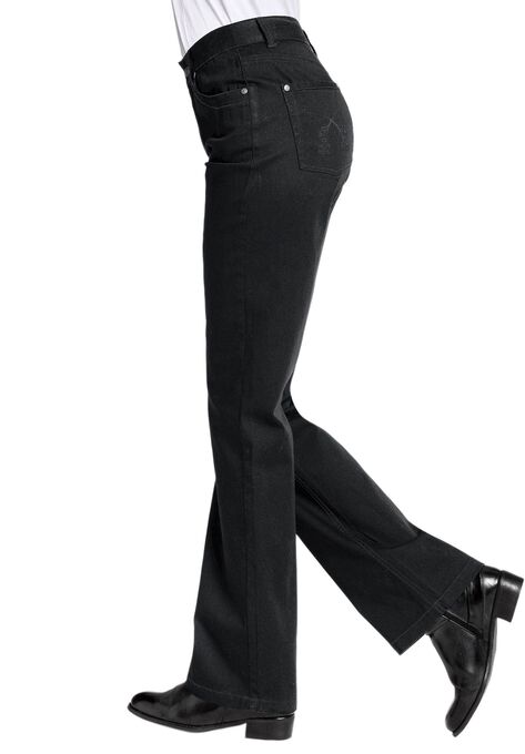 Bootcut 5-pocket Jeans, BLACK DENIM, hi-res image number null