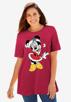 Disney Red Minnie Clause Tee