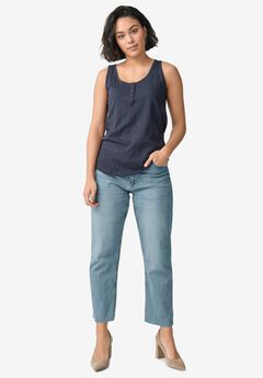 Knit Henley Tank