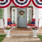  24" Pre-Lit Americana Wreath image number null