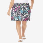 Adjustable Waist Chino Skort image number null