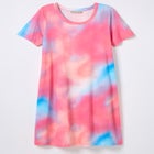 Perfect Short-Sleeve Crewneck Tee Dress image number null