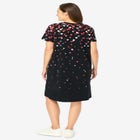 Perfect Short-Sleeve Crewneck Tee Dress image number null