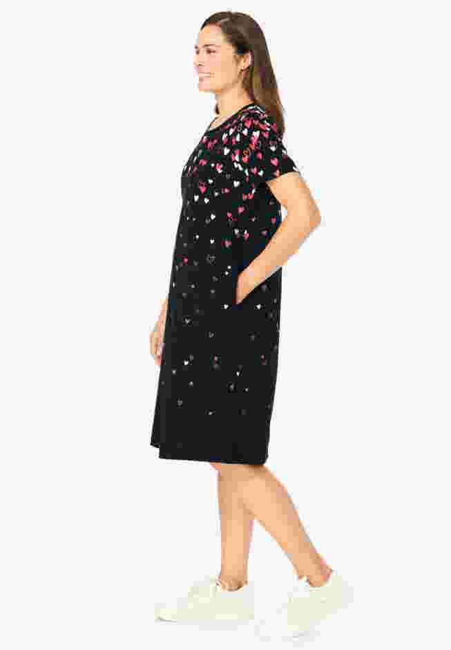 Perfect Short-Sleeve Crewneck Tee Dress image number 2