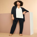 Ultrasmooth&reg; Fabric Long Sleeve Cardigan image number null