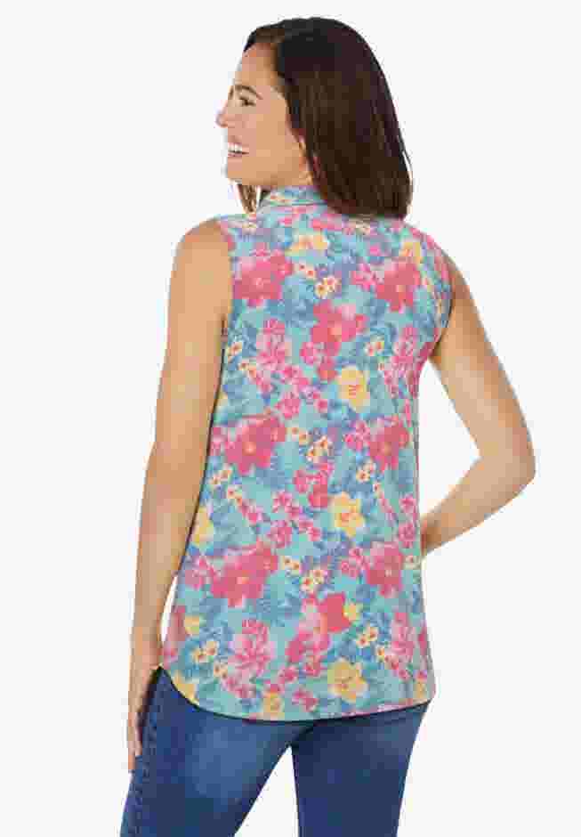 Perfect Sleeveless Shirt image number 1