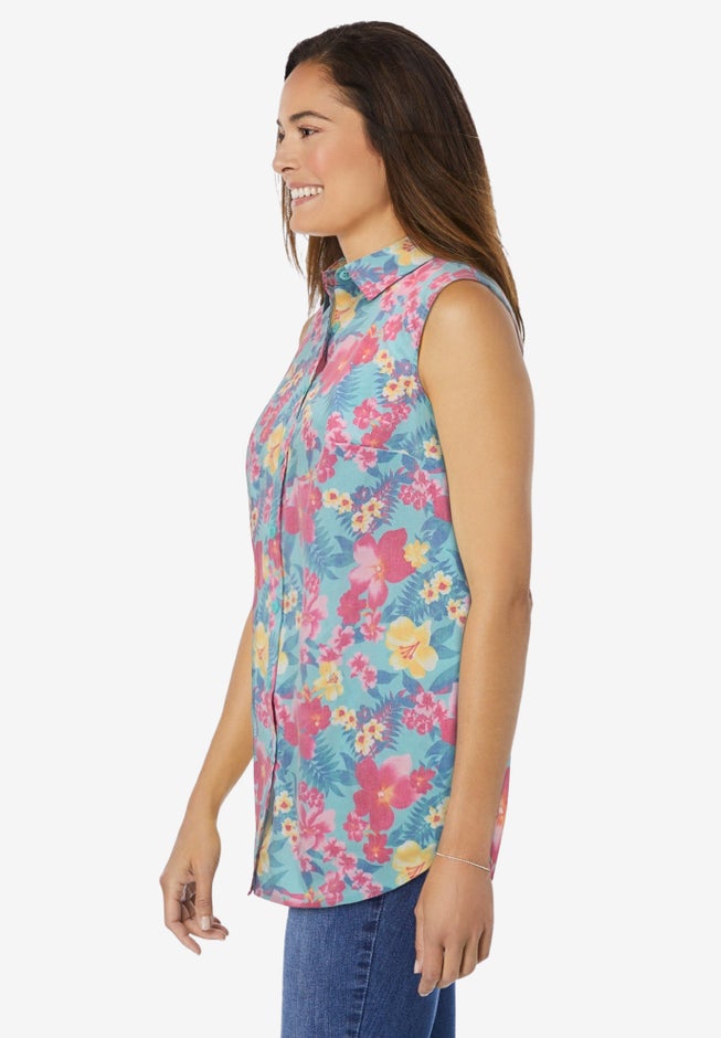 Perfect Sleeveless Shirt image number 2