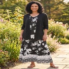 Open Front Pointelle Cardigan Sweater image number null
