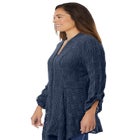 Open Front Pointelle Cardigan image number null
