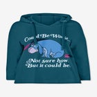 Disney Women's Hooded Sweatshirt Teal Eeyore image number null