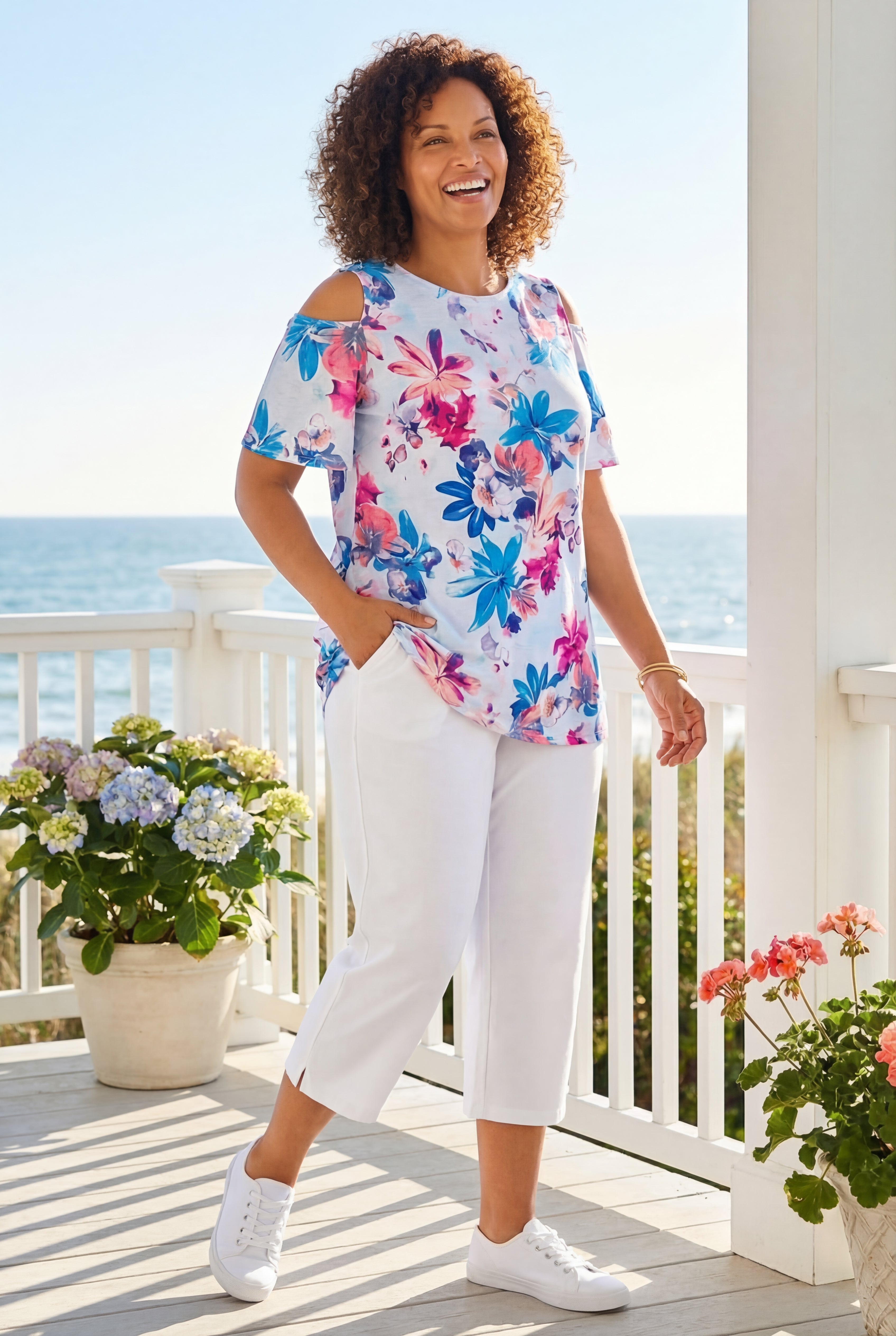 7-Day Knit Capri image number 0